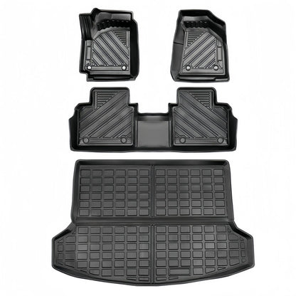 For 2020 Ford Territory LHD TPE Car Floor Mat/Rear Trunk Mat
