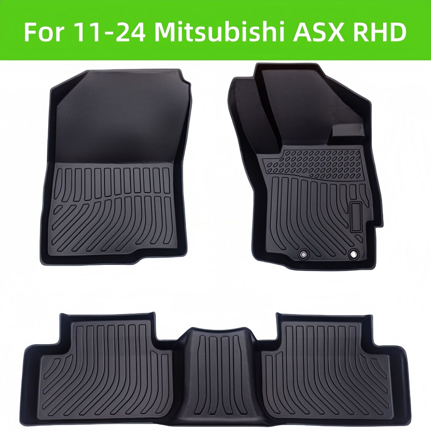 Mitsubishi ASX RHD 2011-2024 TPE Car Floor Mat Custom Wholesale