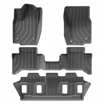 For 2024 LEXUS GX550H/Prado LC250 TPE Car Floor Mat/Rear Trunk Mat
