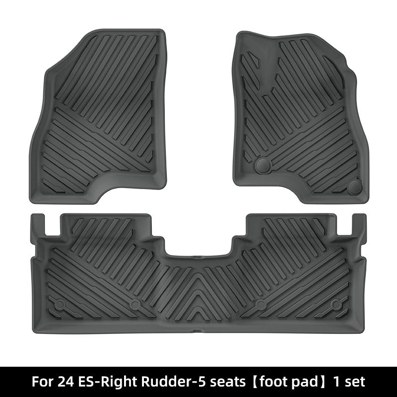 For 2024 Aion ES RHD Carpet TPE Car Floor Mat/Rear Trunk Mat