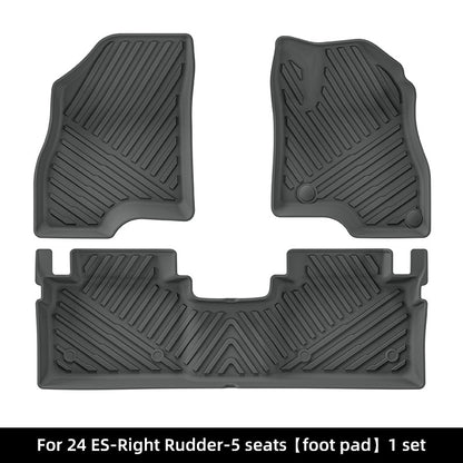 For 2024 Aion ES RHD Carpet TPE Car Floor Mat/Rear Trunk Mat