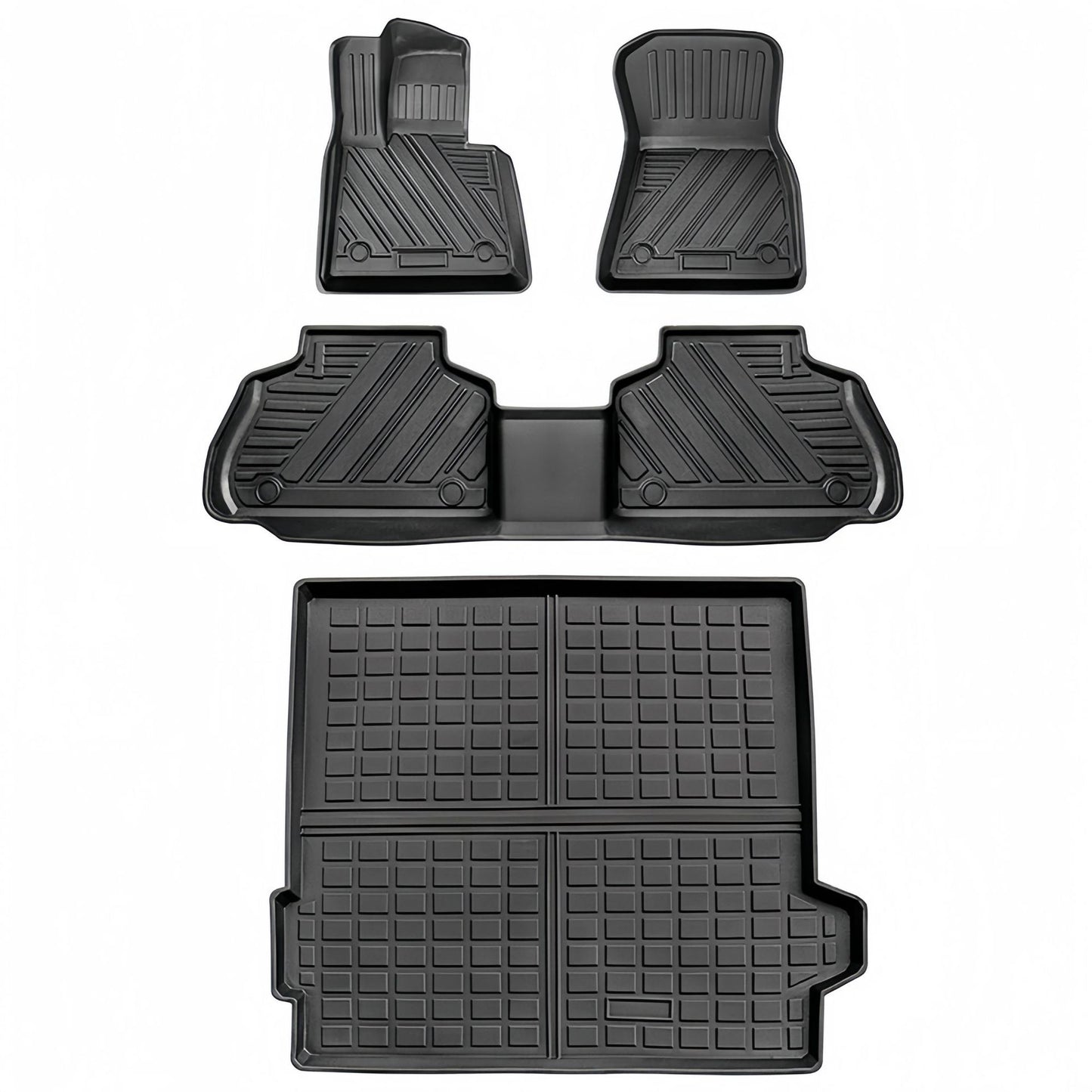 BMW X5/X6 2019 TPE Car Floor Mat/Rear Trunk Mat
