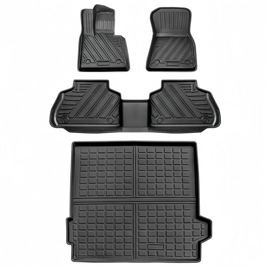BMW X5/X6 2019 TPE Car Floor Mat/Rear Trunk Mat
