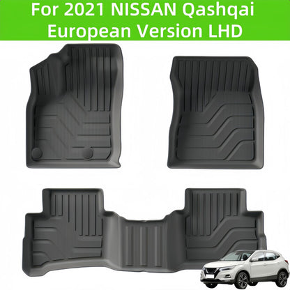 For2021 Nissan Qashqai European Version TPE Car Floor Mat/Trunk Mat