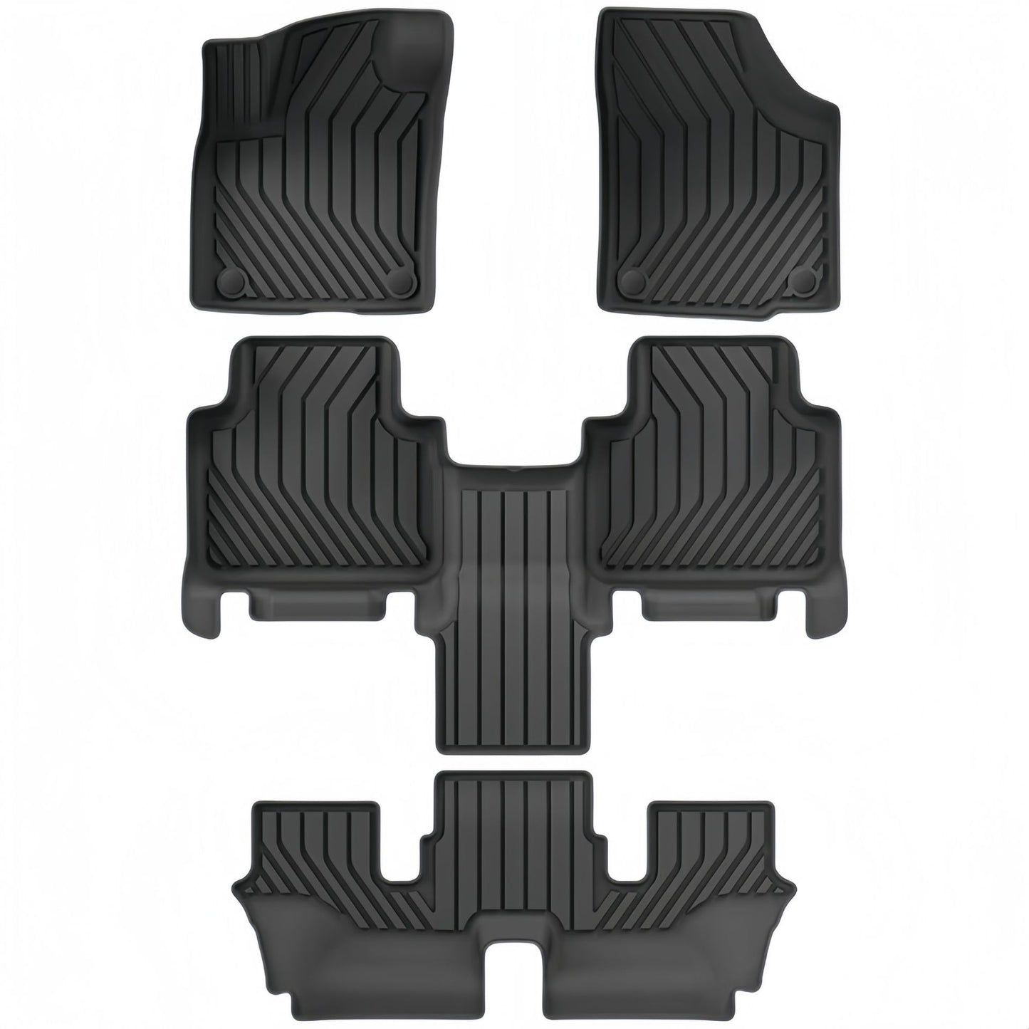 Audi Q6 LHD 2024 Car Floor Mat/Rear Trunk Mat TPE