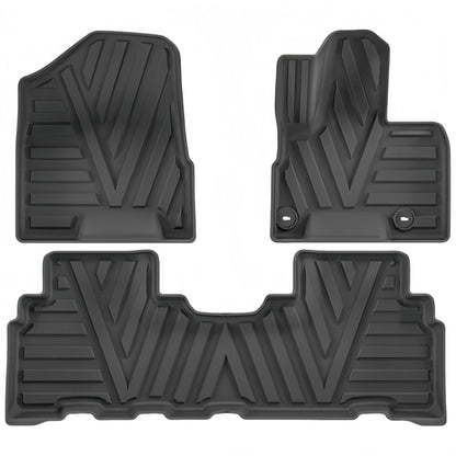 For 2023- 2025 KIA EV5 RHD 3D Carpet TPE Car Floor Mat/Rear Trunk Mat