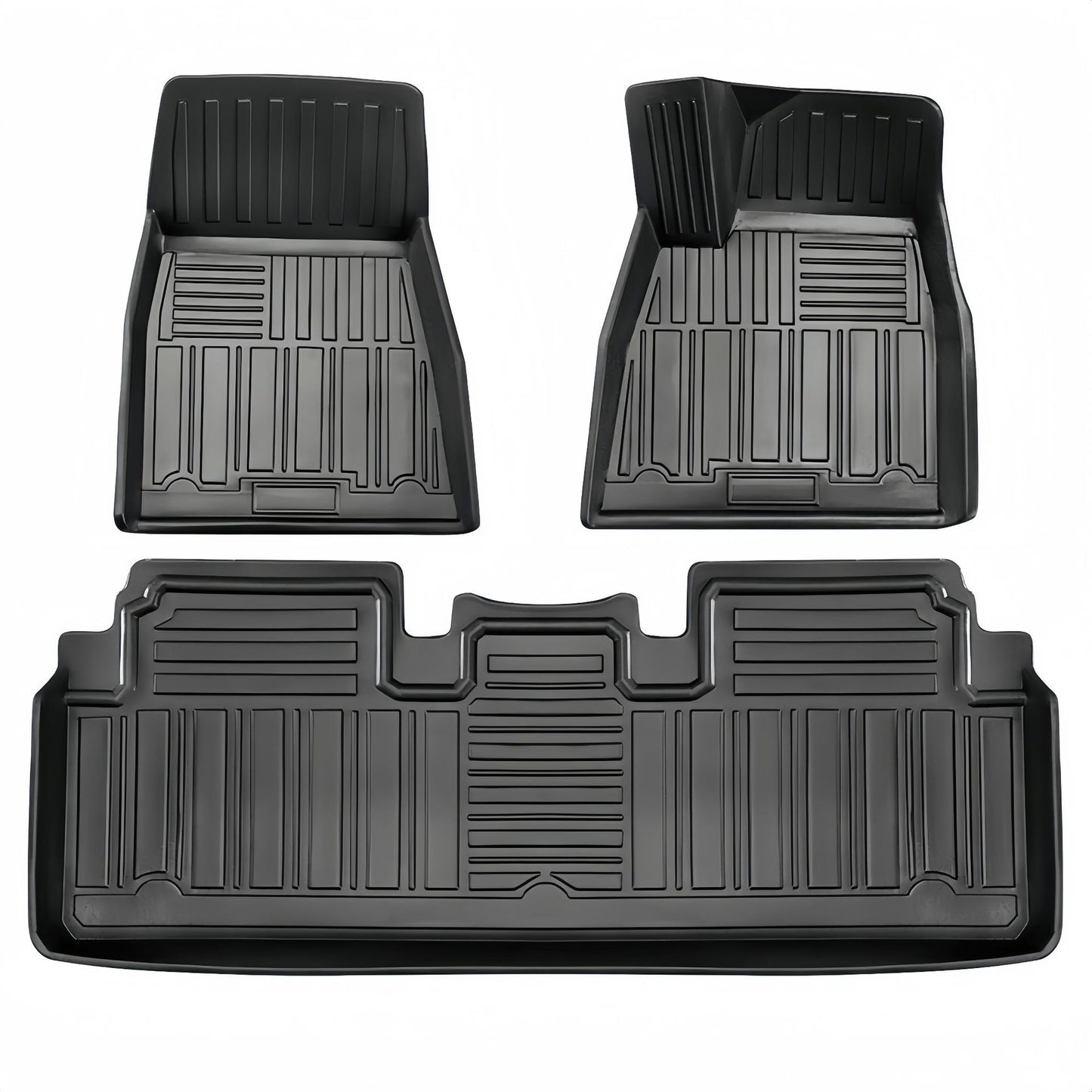 For 2015 Tesla Model S LHD/RHD 3D TPE Car Floor Mat/Rear Trunk Mat