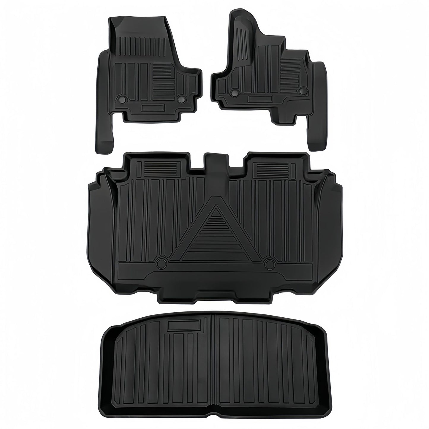 For 2021 Honda N-BOX JF3/JF4 RHD TPE Car Floor Mat/Rear Trunk Mat