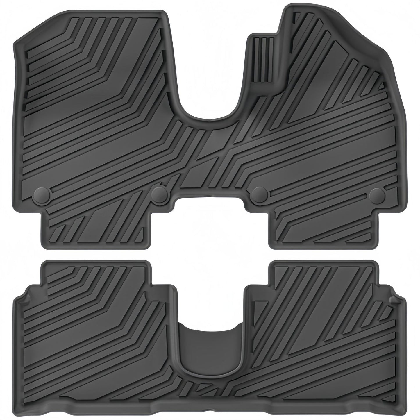 For 2022- 2025 Hyundai IONIQ 5 N RHD EV TPE Car Floor Mat/Rear Trunk Mat