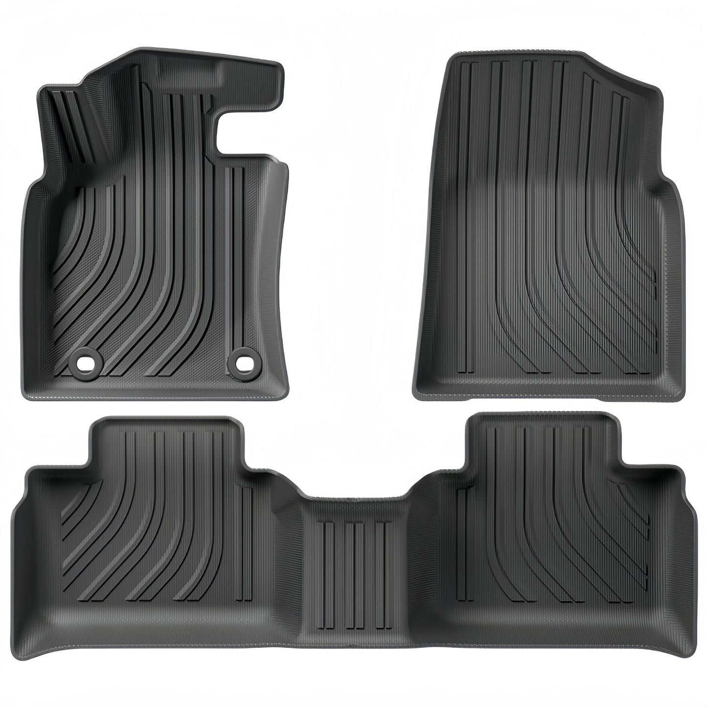 For 2024 Toyota Camry XV80 9th Fuel/Hybrid LHD 3D TPE Car Floor Mat