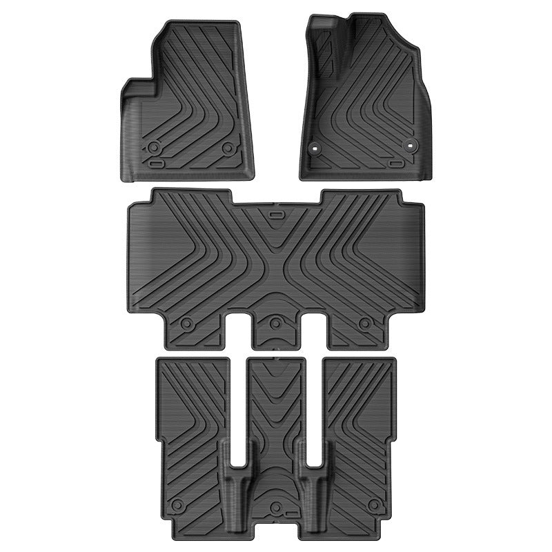 For Toyota INNOVA ZENIX RHD TPE car floor mats Waterproof Non-slip
