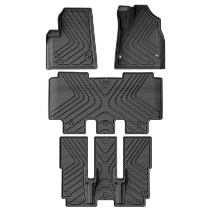 For Toyota INNOVA ZENIX RHD TPE car floor mats Waterproof Non-slip