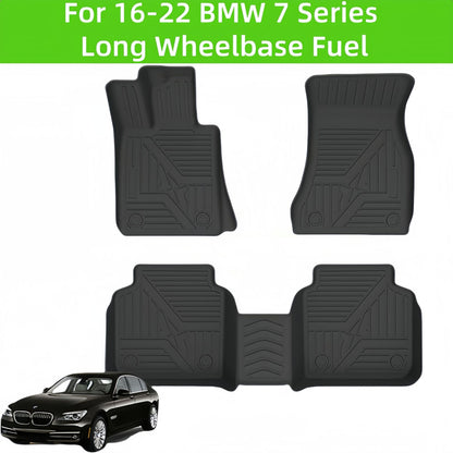 BMW 7 Series Long Wheelbase Fuel 2016-2022 TPE Car Floor Mat Custom wholesale