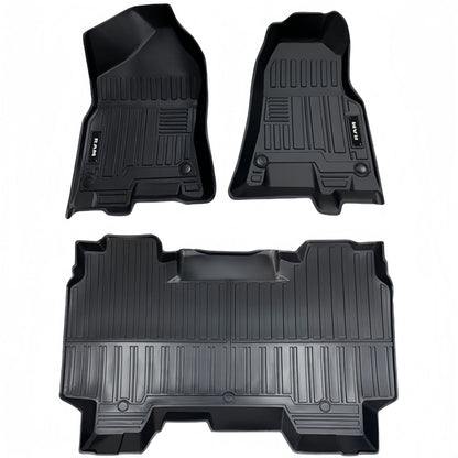 Dodge RAM 1500 2013-2024 LHD Car 3D Carpet TPE Car Floor Mat