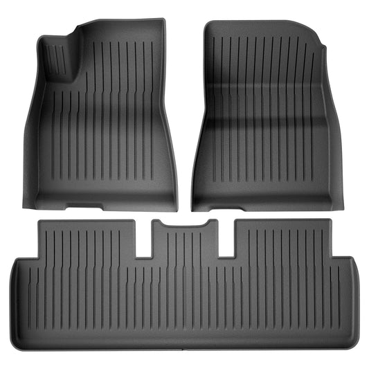 For 2019- 2024 Tesla MODEL 3 LHD/RHD TPE Car Floor Mat/Rear Trunk Mat