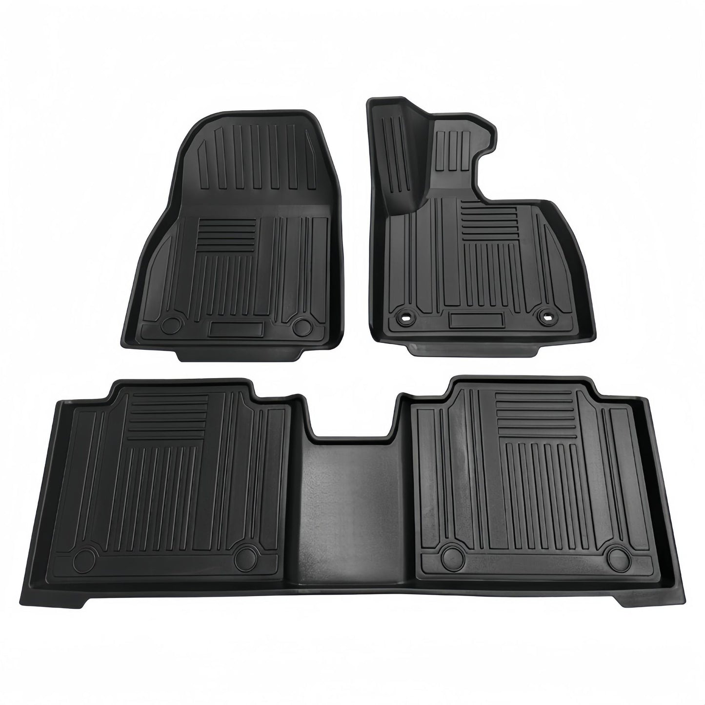 For 2023 Lexus RZ RHD 3D TPE Car Floor Mat/Rear Trunk Mat