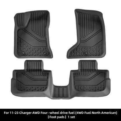 Dodge Charger AWD/RWD 2011-2023 TPE Car Floor Mat/Trunk Mat