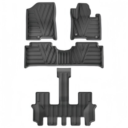 For 2021-2025 KIA Sorento RHD Fuel TPE Car Floor Mat/Rear Trunk Mat