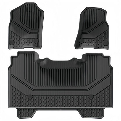 Dodge RAM 1500 2019-2024 TPE Car Floor Mat/Rear Bucket Mat