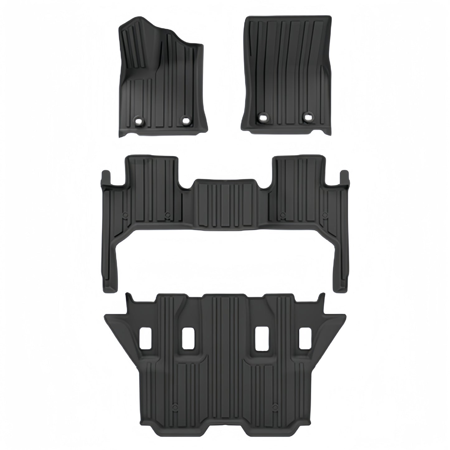 For 2022 Toyota Land Cruiser LC300 TPE Car Floor Mat/Rear Trunk Mat