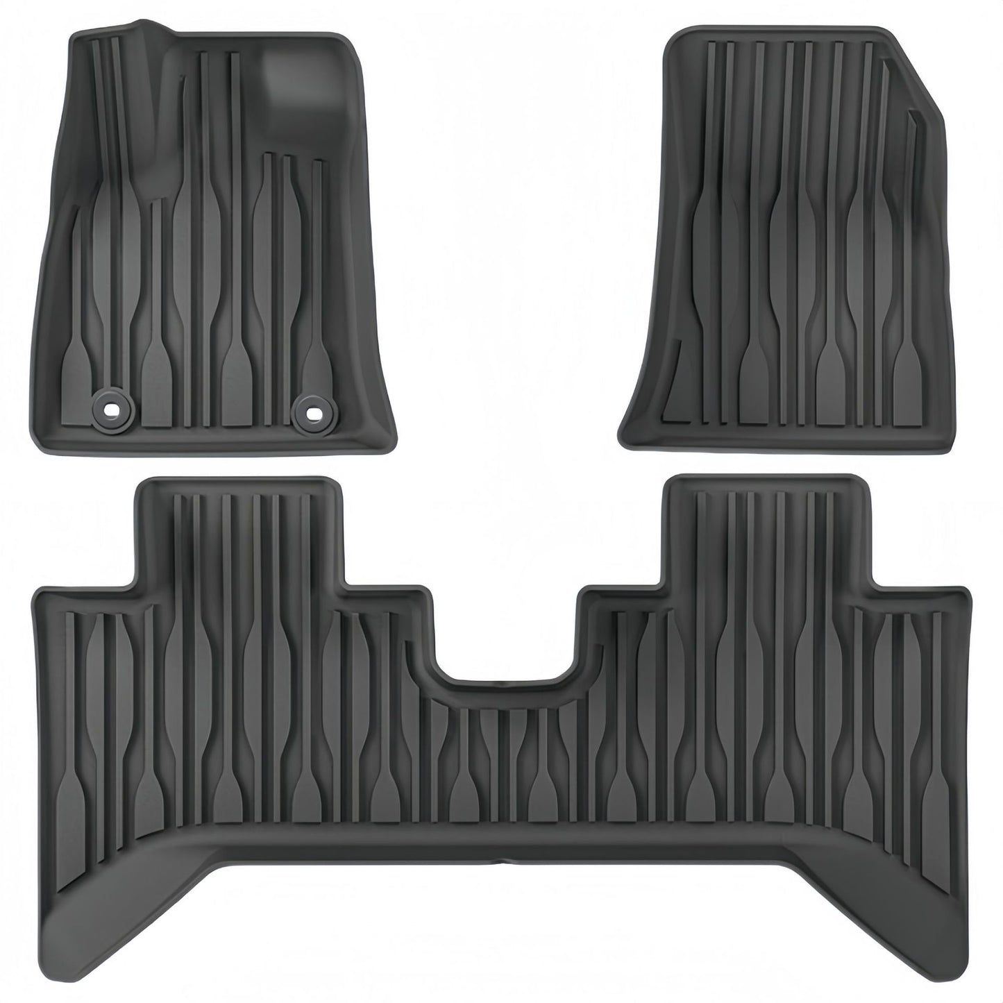 For 2024 BYD SHARK 6 Carpet TPE Car Floor Mat/Rear Bucket Mat
