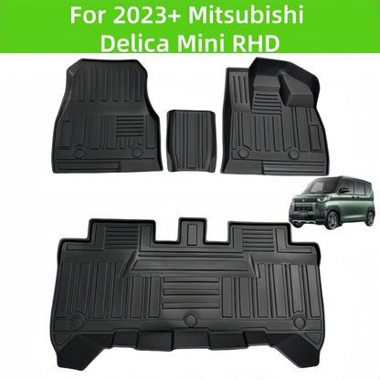 Mitsubishi Delica Minli RHD 2023 TPE Car Floor Mat
