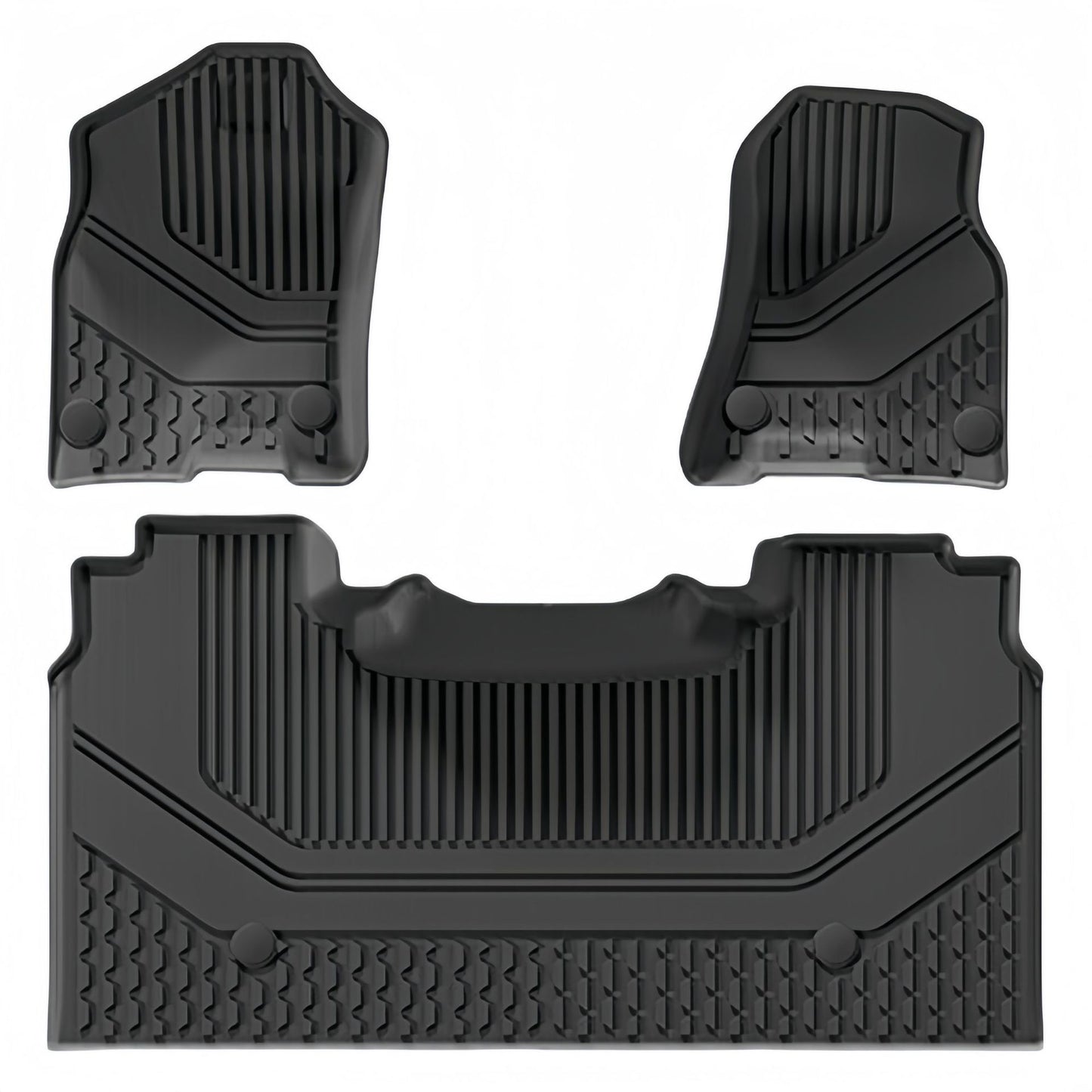 Dodge RAM 1500 2019-2024 TPE Car Floor Mat/Rear Bucket Mat