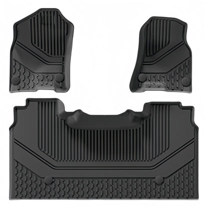 Dodge RAM 1500 2019-2024 TPE Car Floor Mat/Rear Bucket Mat