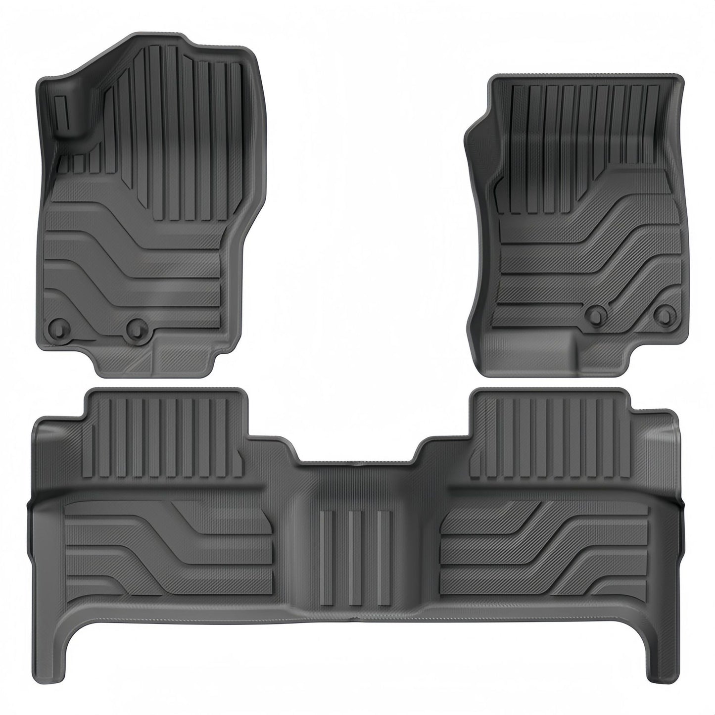 For 2022-2024 Nissan Frontier TPE Car Floor Mat/Rear Bucket Mat