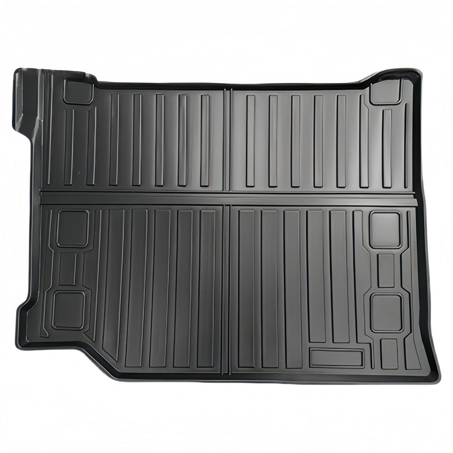 For 2021 Jeep Wrangler 4XE LHD TPE Car Floor Mat/Rear Trunk Mat
