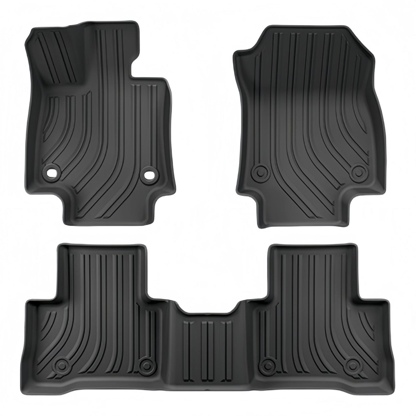 For 2019-2024 Toyota RAV4 FUEL/Hybrid LHD TPE Car Floor Mat/Trunk Mat