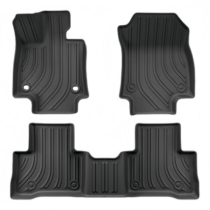 For 2019-2024 Toyota RAV4 FUEL/Hybrid LHD TPE Car Floor Mat/Trunk Mat