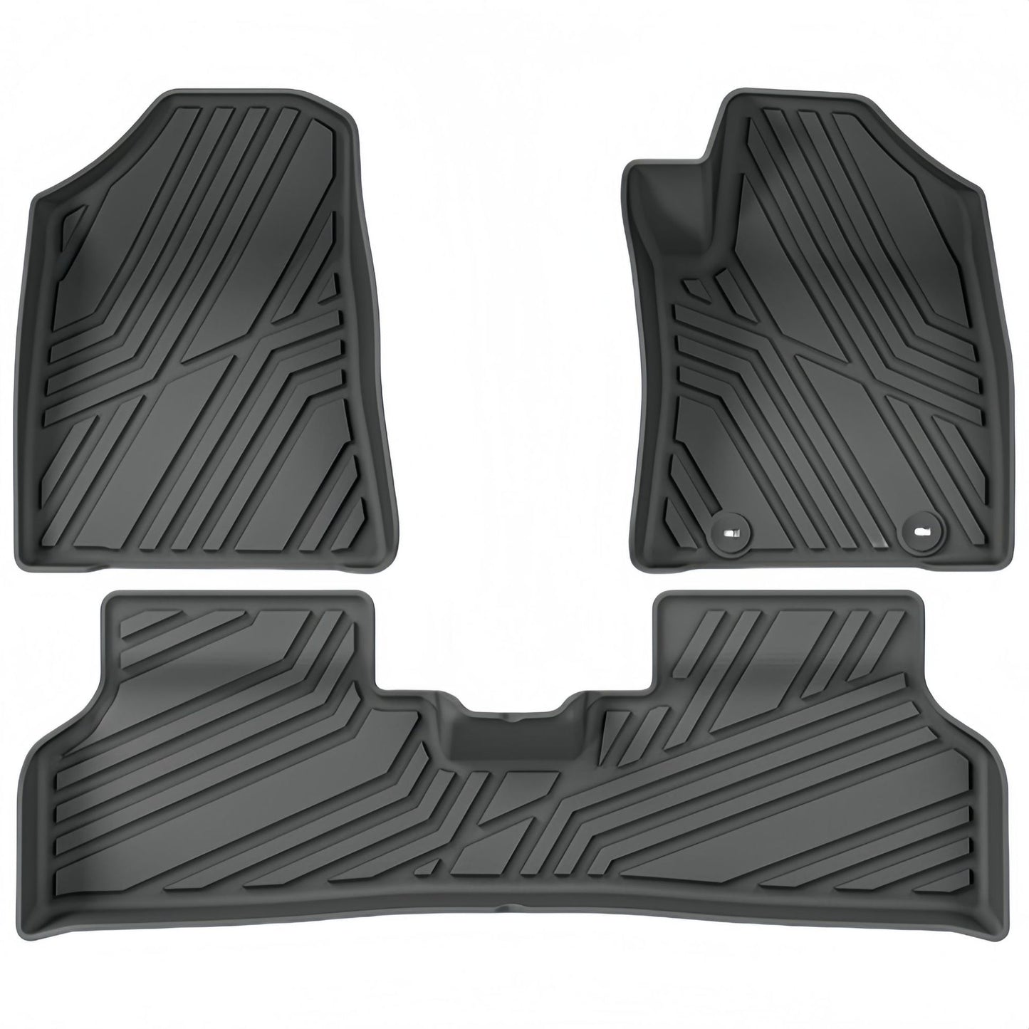 For 2023- 2025 Hyundai Kona Electric EV RHD TPE Car Floor Mat/RearTrunk Mat
