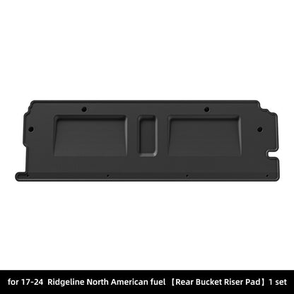 For 2017-2024 Honda Ridgeline Fuel TPE Car Floor Mat/Rear Bucket Mat