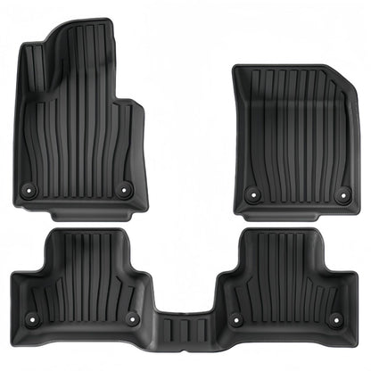 For 2018- 2024 Volvo XC60 Fuel/HEV TPE Car Floor Mat/Rear Trunk Mat