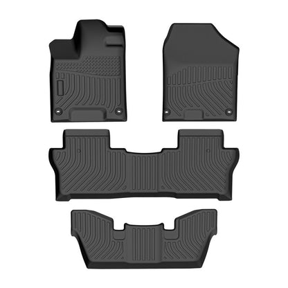 For 2016-2022 Hond Pilot LHD Waterproof Carpet TPE Car Floor Mat