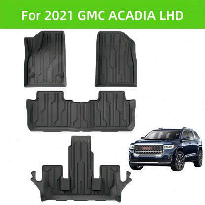 GMC ACADIA 2021 TPE Car Floor Mat/Rear Trunk Mat