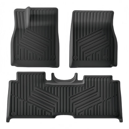 For 2023-2025 AVATR 11 3D Carpet TPE Car Floor Mat/Rear Trunk Mat