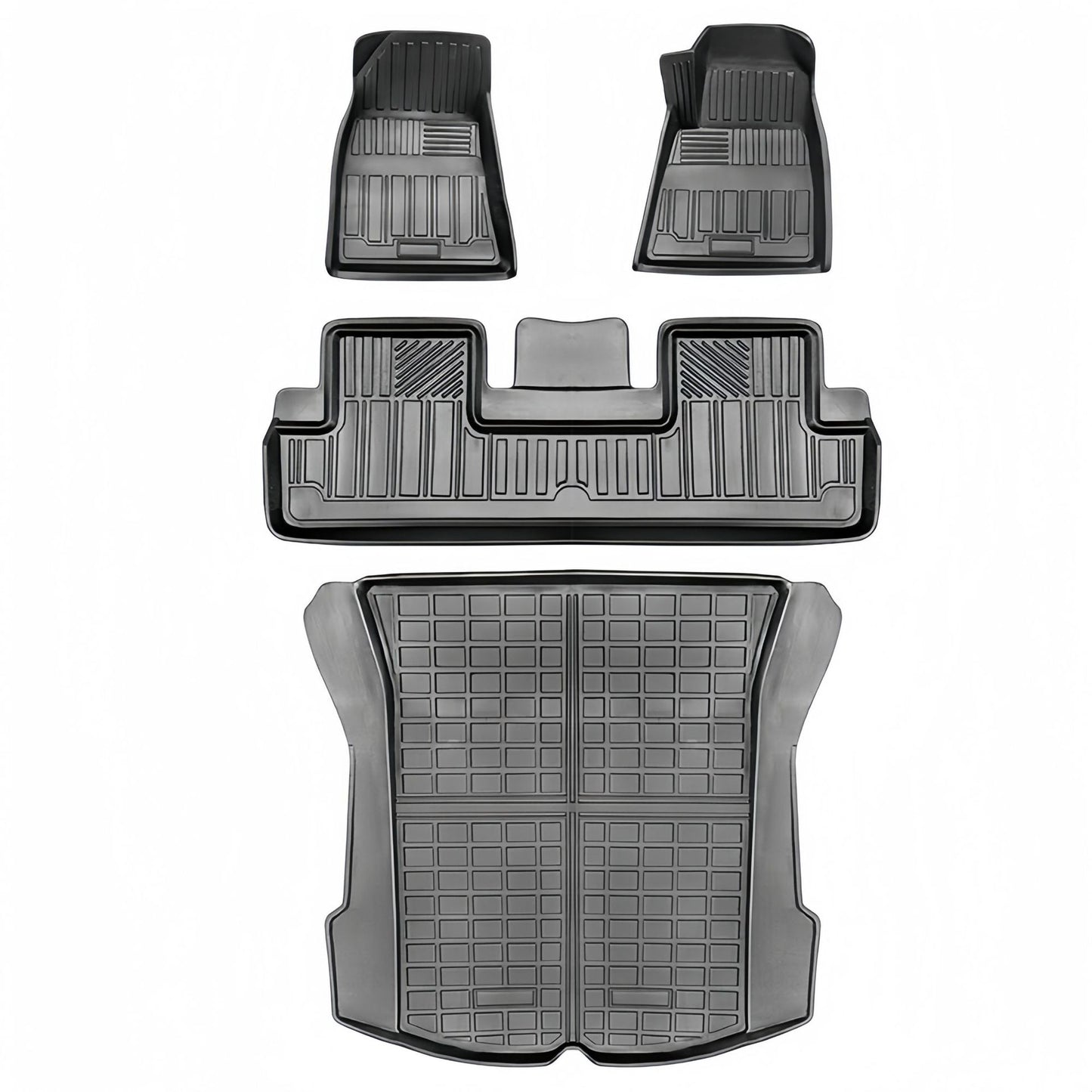 For 2019 Tesla MODEL 3 LHD RHD TPE Car Floor Mat/Rear Trunk Mat