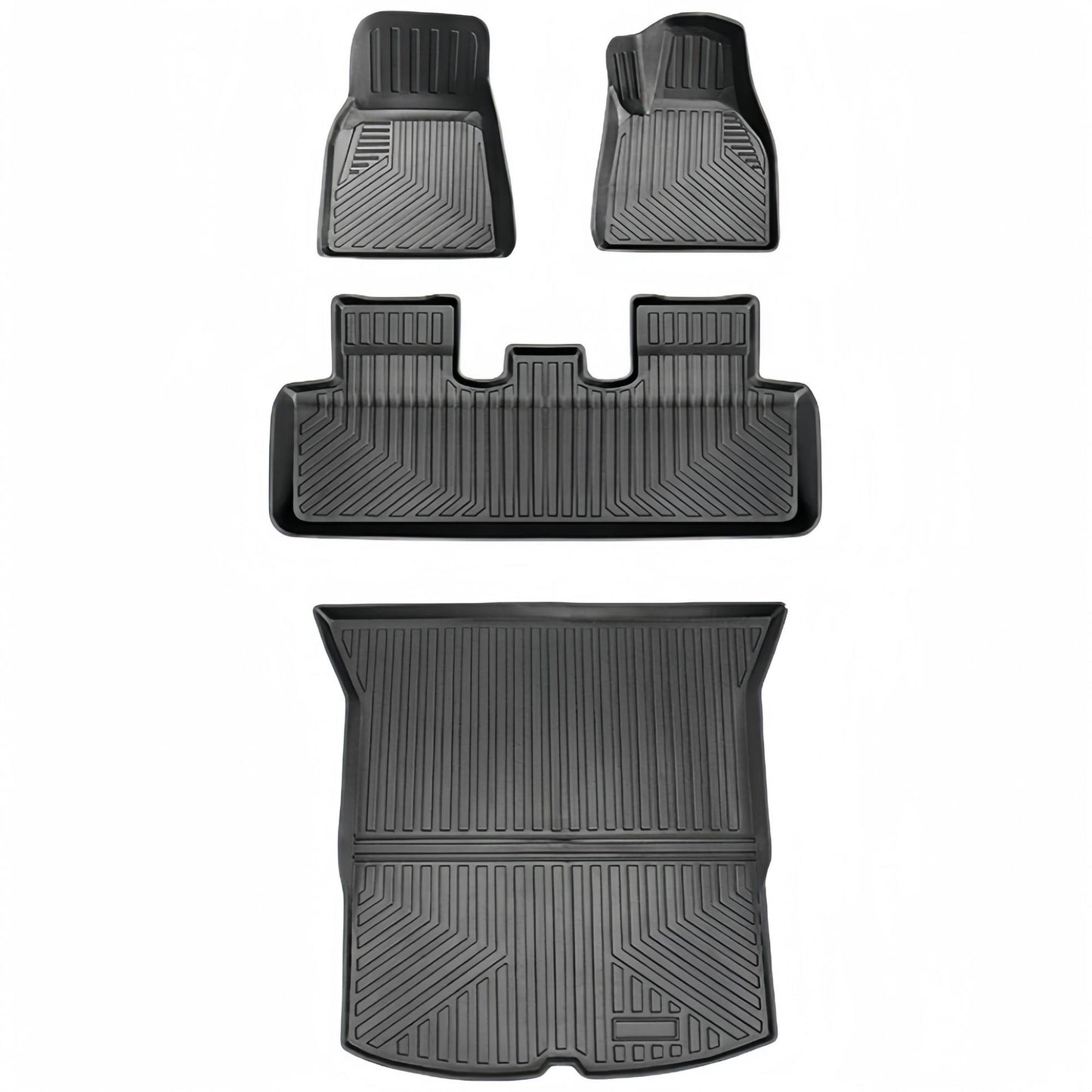 For 2020 Tesla  MODEL Y LHD RHD TPE Car Floor Mat/Rear Trunk Mat