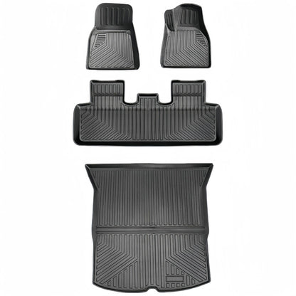 For 2020 Tesla  MODEL Y LHD RHD TPE Car Floor Mat/Rear Trunk Mat