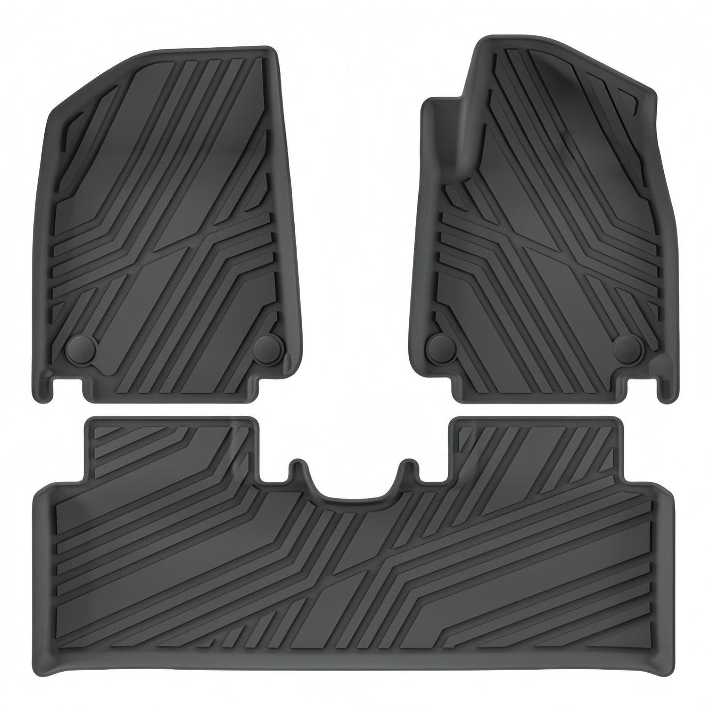 For 2023- 2025 Hyundai IONIQ 6 3D Carpet TPE Car Floor Mat/Rear Trunk Mat
