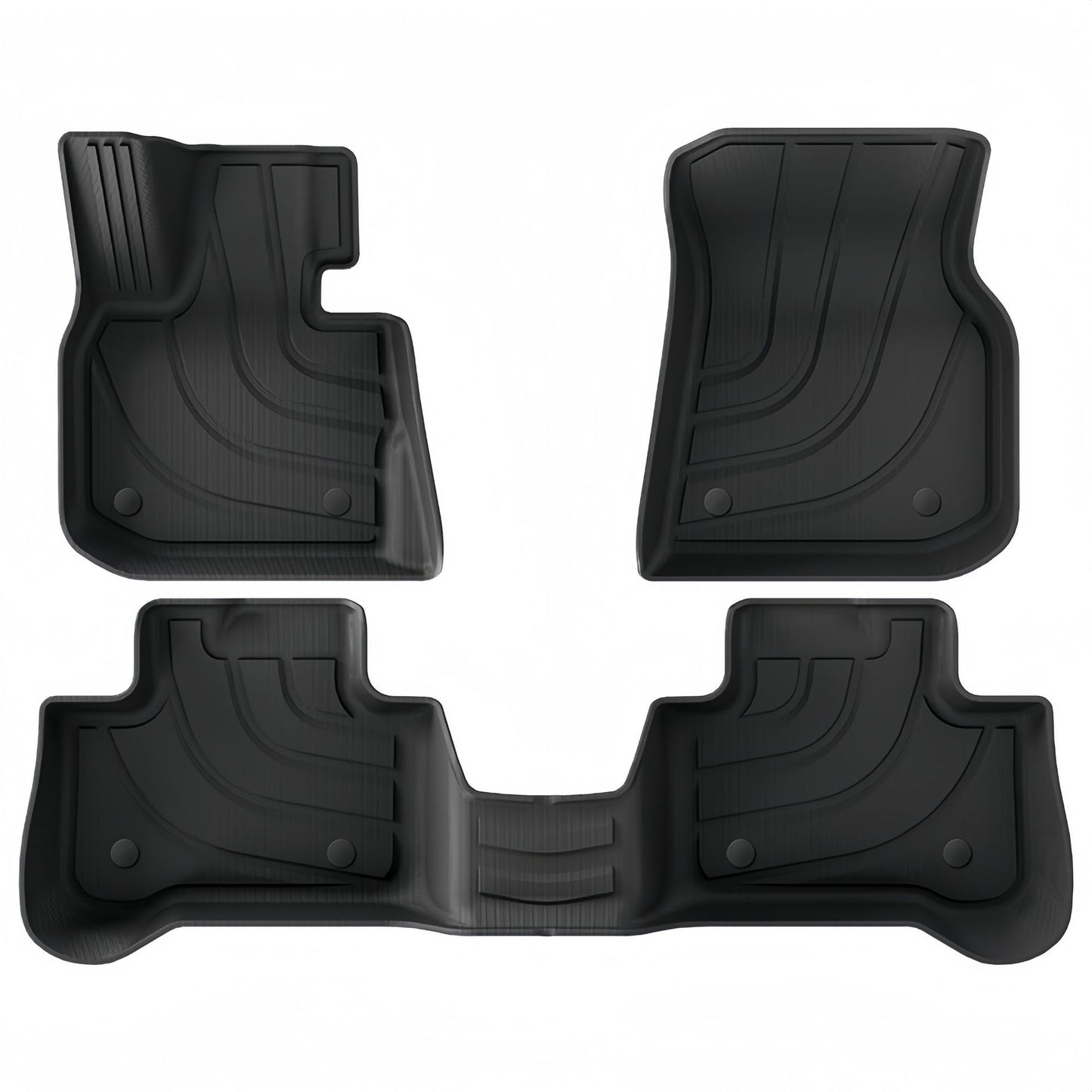 BMW IX3 2021 TPE Car Floor Mat/Rear Trunk Mat