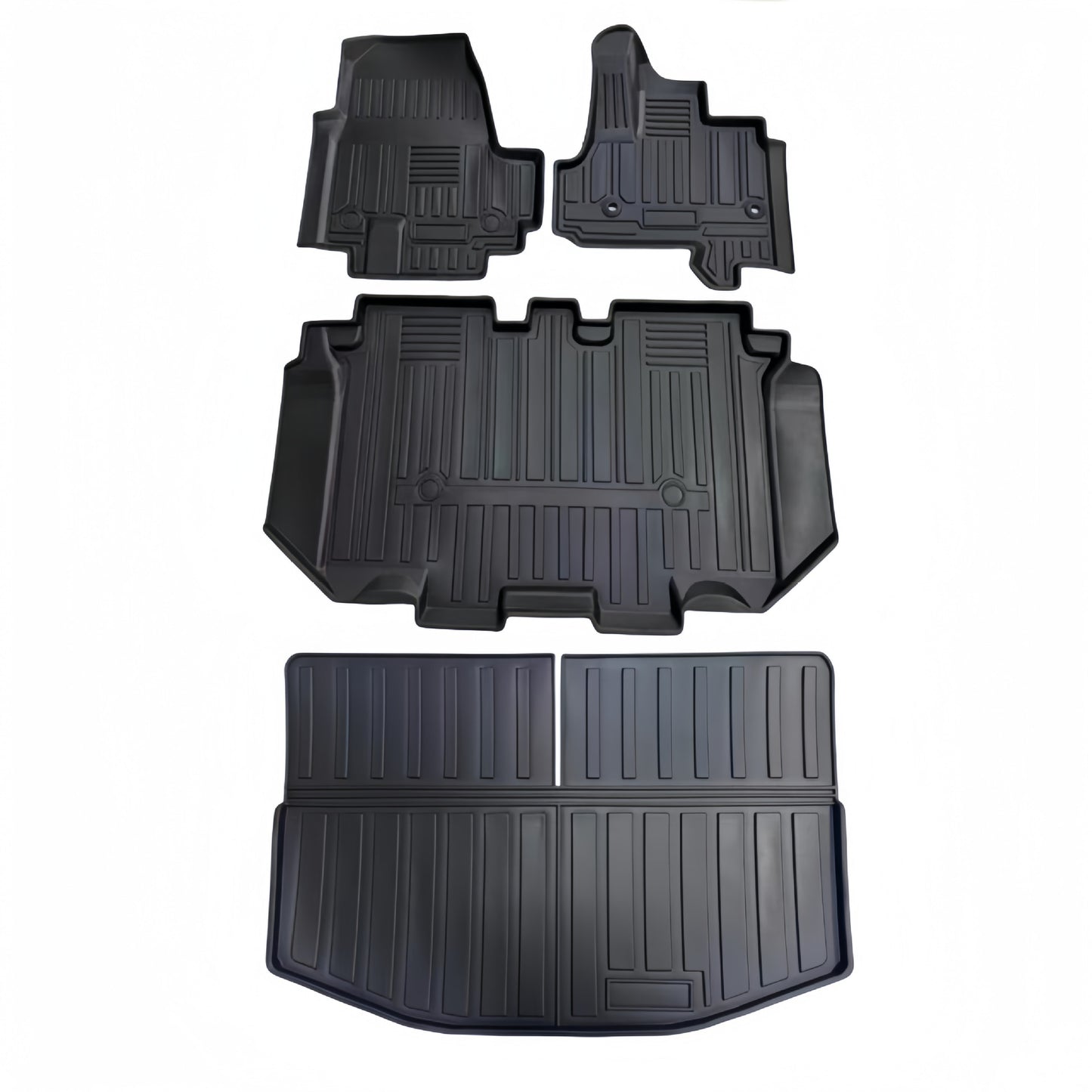 For 2024+ Honda N-BOX JF5/JF6 RHD TPE Car Floor Mat/Rear Trunk Mat
