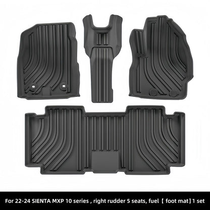 For 2022-2024 Toyota Sienta MXP 10 Series Fuel RHD TPE Car Floor Mat