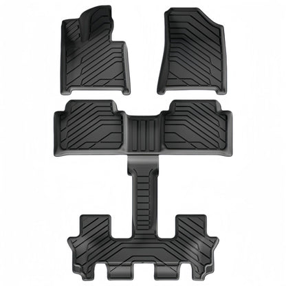 For 2021- 2024 Hyundai Santa Fe Fuel 3DCarpets TPE Car Floor Mat/Trunk Mat