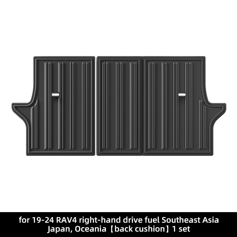 For 2019-2024 RAV4 RHD FUEL TPE 3D Car Floor Mat/Rear Trunk Mat