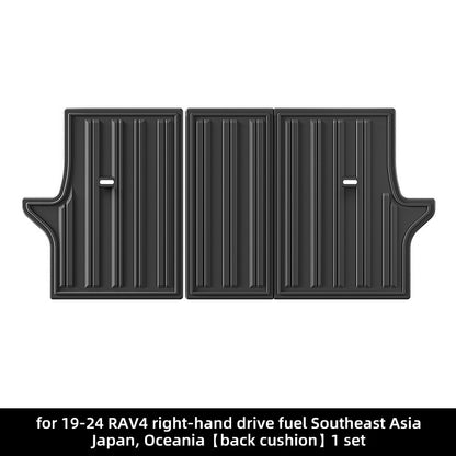For 2019-2024 RAV4 RHD FUEL TPE 3D Car Floor Mat/Rear Trunk Mat