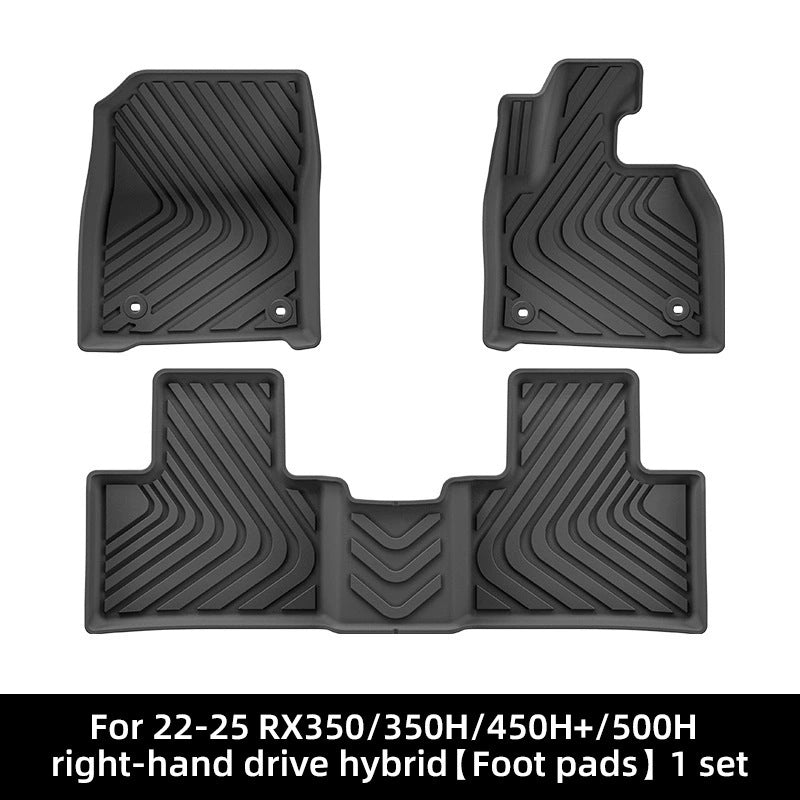 For 2022-2025 LEXUS RX350/350H/450H+/500H RHD hybrid TPE Car Floor Mat