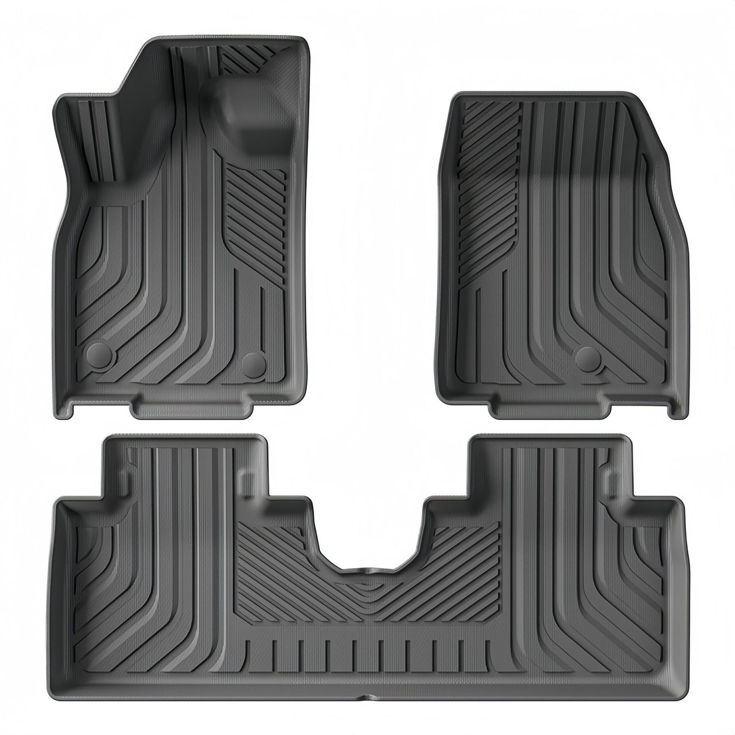 For 2021 Ford Mustang Mach-E TPE Car Floor Mat/Rear Trunk Mat